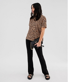 tee-shirt manches courtes imprime femme imprime t-shirts manches courtesG484501_4
