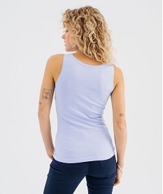 debardeur a col rond femme bleu standard debardeursG492401_3