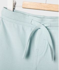 short en maille avec ceinture ajustable bebe garcon bleuG504501_2