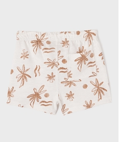 short en coton avec taille ajustable bebe garcon (lot de 2) blancG504701_3