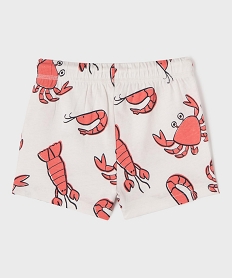 shorts en coton avec taille ajustable bebe garcon (lot de 2) blancG504801_3