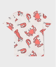 tee-shirts manches courtes imprimes bebe garcon (lot de 2) orange standardG510201_3