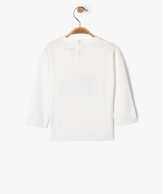 tee-shirt manches longues a message bebe garcon beigeG511401_3