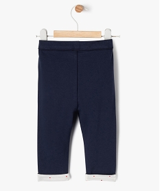 legging reversible bebe fille - lulucastagnette bleu leggingsG513101_3
