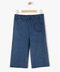 jean large avec noeud a la taille bebe fille - lulucastagnette bleu pantalonsG516701_3