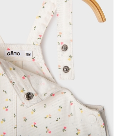 ensemble 2 pieces robe tee-shirt bebe fille jauneG519401_3
