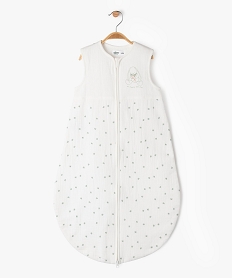 GEMO Gigoteuse été bébé en gaze de coton TOG 2 blanc standard