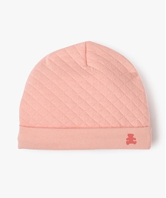 GEMO Bonnet à revers bébé fille - LuluCastagnette Rose