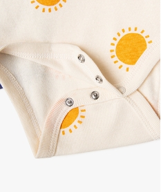 body sans manches encolure americaine bebe garcon (lot de 3) bleuG536801_3