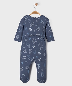 pyjama dors-bien en coton avec motifs marins bebe garcon bleu standardG538901_3