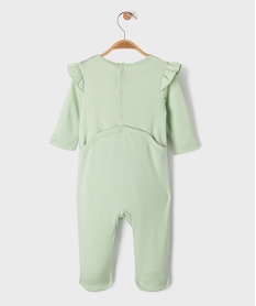 pyjama dors-bien en coton avec motif tortue bebe fille vertG539201_3
