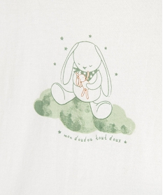 tee-shirt manches longues avec ouverture integrale au dos bebe beigeG541801_2