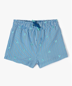 GEMO Short de surf en maille gaufrée bébé garçon - LuluCastagnette bleu standard