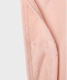 cape de bain a capuche bebe fille motif chaton rose standardG544601_2