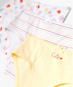 shorties a motifs girly fille (lot de 3) multicoloreG546201_2