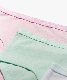 shorties en coton biologique fille (lot de 3) multicoloreG546801_2