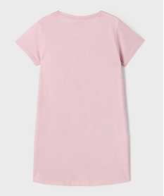 chemise de nuit tee-shirt imprime fille - stitch rose standardG547201_4
