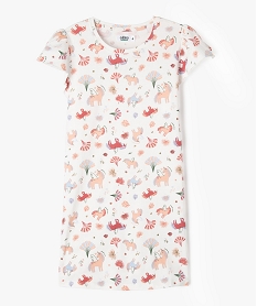 GEMO Chemise de nuit à motifs licornes fille Imprimé