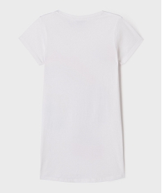 chemise de nuit imprime fille - gabby et la maison magique blanc vifG547601_3