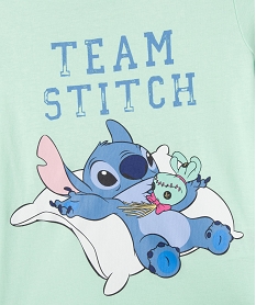 pyjashort a motif stitch fille - disney bleu standardG548201_2