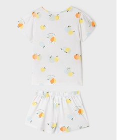 pyjashort a motifs fruits d’ete fille imprimeG548801_3