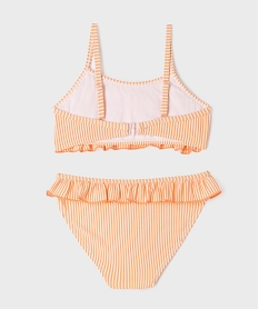 maillot de bain 2 pieces a rayures et volants fille - lulucastagnette imprimeG549501_4