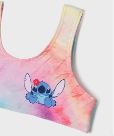 maillot de bain 2 pieces tie-and-dye fille - stitch imprimeG549801_2