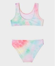 maillot de bain 2 pieces tie-and-dye fille - stitch imprimeG549801_3