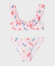 GEMO Maillot de bain 2 pièces à motifs sirène fille - Gabby’s Dollhouse Imprimé