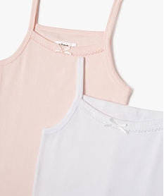 debardeurs en coton fille (lot de 2) multicoloreG550601_2