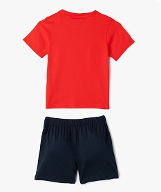 pyjashort a motif spidey garcon - marvel rouge standardG553101_3