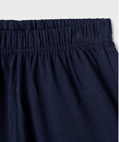 pyjashort 2 pieces en jersey de coton imprime garcon bleuG553401_3