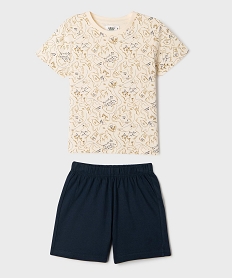 GEMO Pyjashort garçon 2 pièces Imprimé