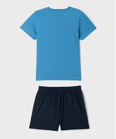 pyjashort garcon 2 pieces bleu standardG553801_3