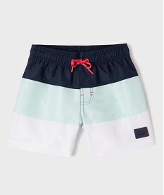 GEMO Short de surf tricolore garçon - LuluCastagnette Bleu