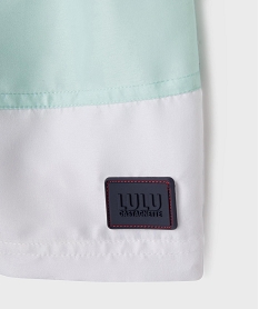 short de surf tricolore garcon - lulucastagnette bleuG554501_2