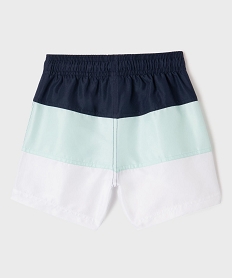 short de surf tricolore garcon - lulucastagnette bleuG554501_3