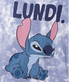 pyjashort tie-and-dye imprime stitch fille - disney imprimeG558601_2