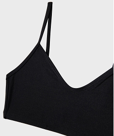 maillot de bain 2 pieces aux reflets pailletes fille noir standardG559301_2