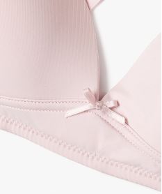 soutien-gorge avec bonnets paddes et bretelles multipositions fille roseG560301_2