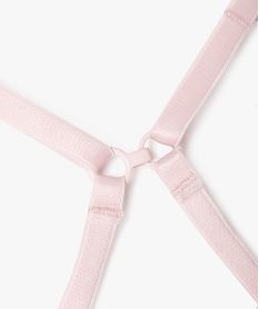 soutien-gorge avec bonnets paddes et bretelles multipositions fille roseG560301_3