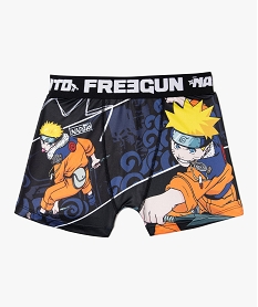 GEMO Boxer en microfibre à motif manga garçon - Freegun x Naruto Multicolore