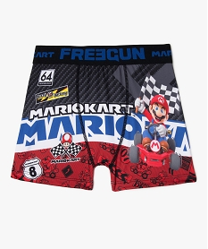 GEMO Boxer en microfibre motif Mario Kart garçon - Freegun Multicolore
