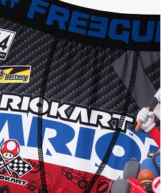 boxer en microfibre motif mario kart garcon - freegun multicoloreG561701_2