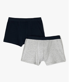 GEMO Boxers avec inscriptions urbaines garçon (lot de 2) Bleu