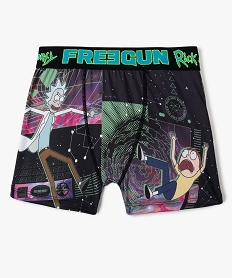 GEMO Boxer en microfibre motif Rick & Morty garçon - Freegun Multicolore