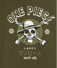 pyjashort bicolore motif manga garcon - one piece kaki standardG563101_2