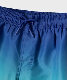 short de surf multicolores avec taille ajustable garcon vert standardG564101_2