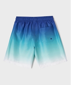 short de surf multicolores avec taille ajustable garcon vert standardG564101_3