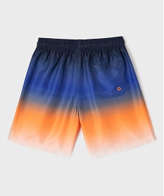 short de surf multicolores avec taille ajustable garcon orange standardG564501_3